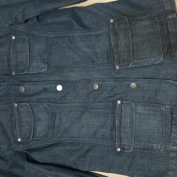 Additions By Chico's Size 1 (8-10) Denim Jacket - Picture 4 of 12